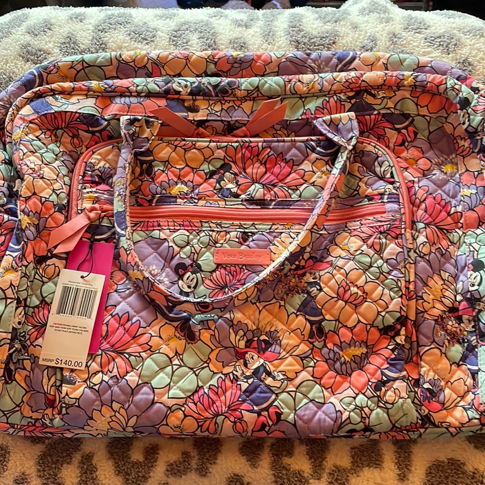 Vera Bradley Weekender Minnie’s Garden Party